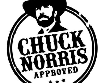 chuck norris approved www